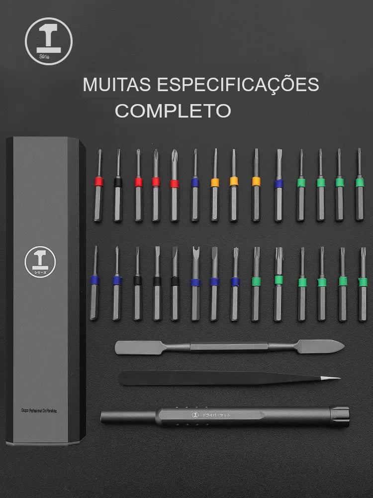 Conjunto de Chave Magnética Multifuncionais 44 Em 1