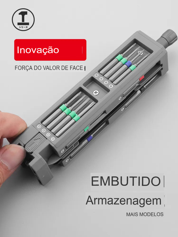 Conjunto de Chave Magnética Multifuncionais 44 Em 1