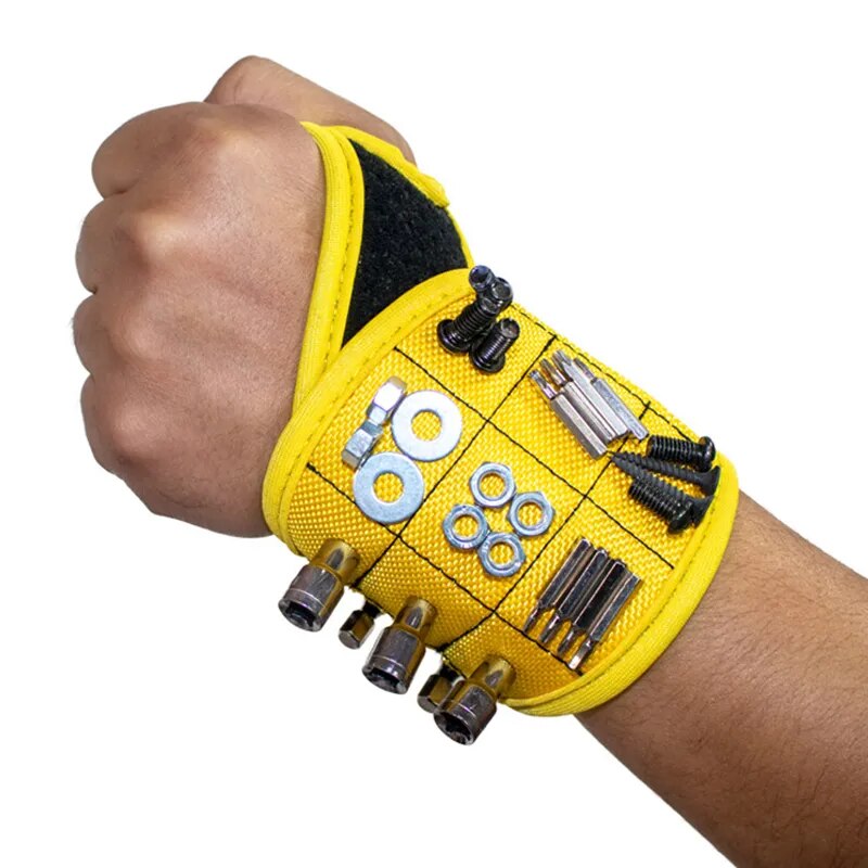 Pulseira Magnética para Ferramentas e Parafusos