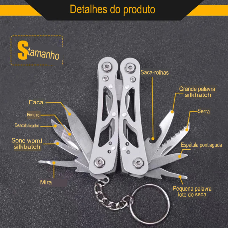 Alicate dobrável portátil - Multiferramentas
