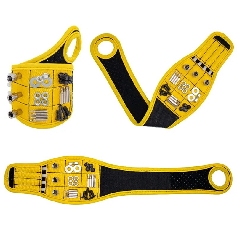 Pulseira Magnética para Ferramentas e Parafusos