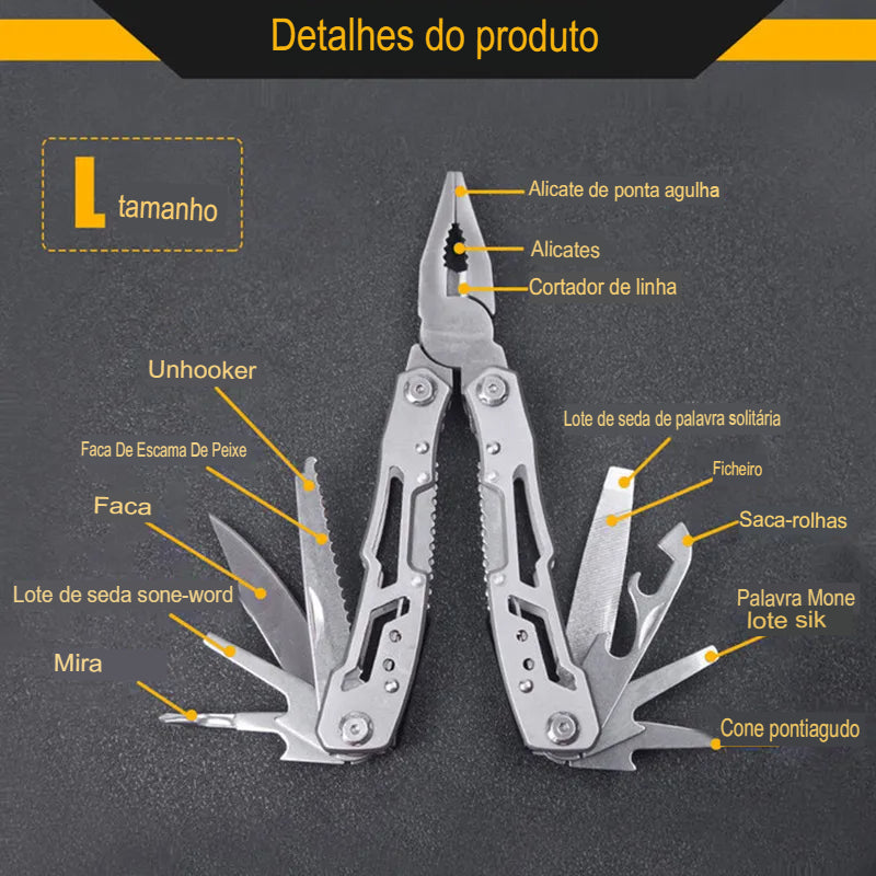 Alicate dobrável portátil - Multiferramentas