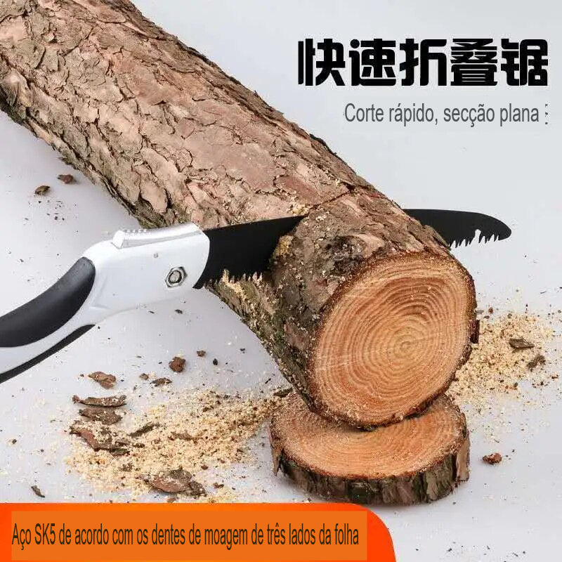 Serrote Portátil com Lâmina Extra Promoção - Serra Japonesa para Jardinagem